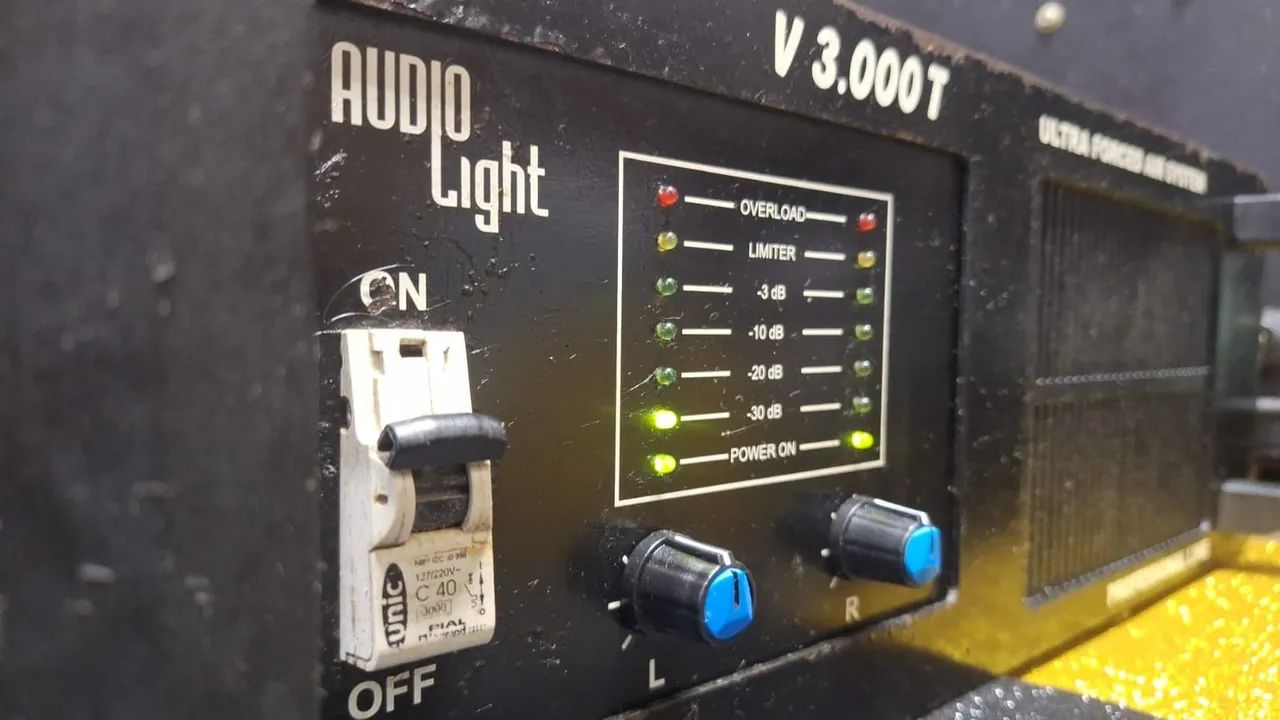 POTÊNCIA AUDIO LIGHT VT 3000  - Foto 3