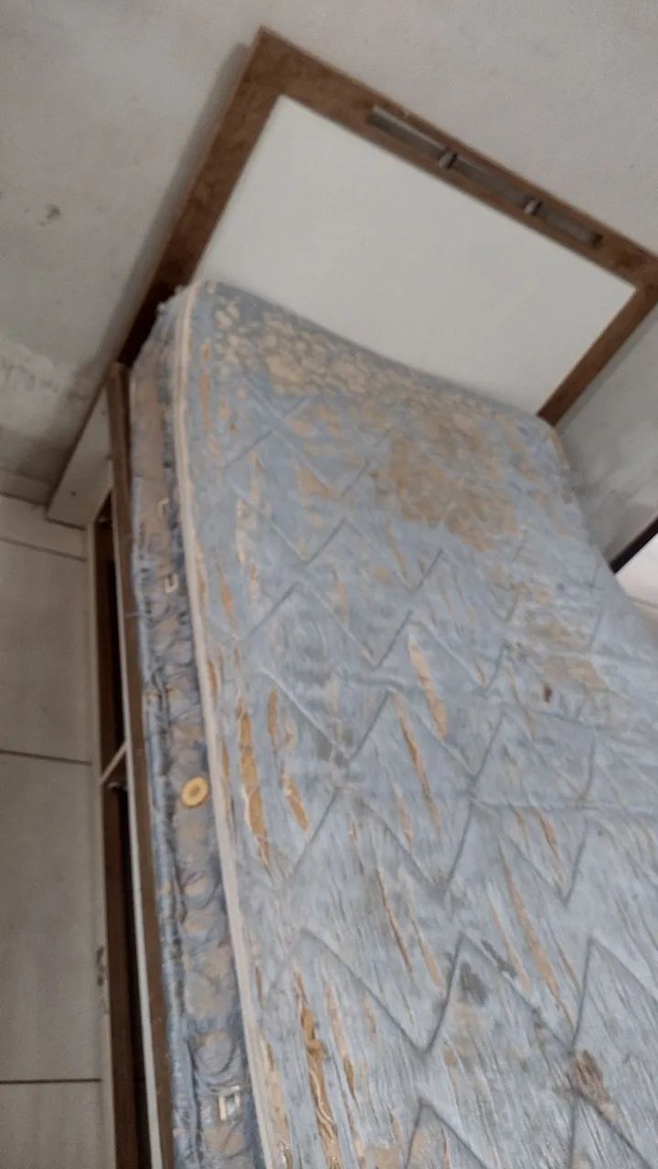 Cama solteiro com colchão  - Foto 4