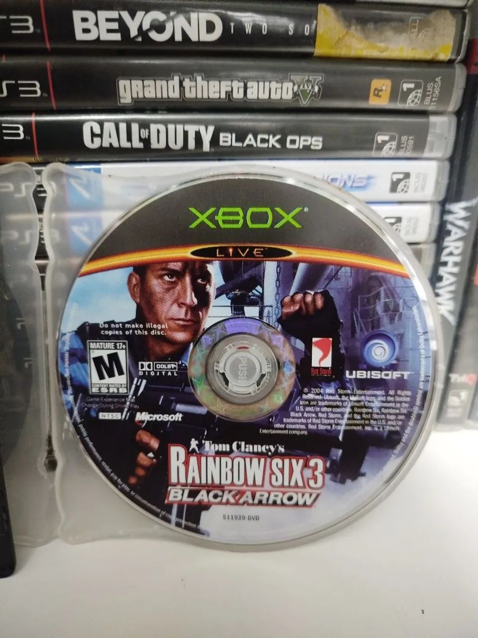 LOTE COM 3 JOGOS DE XBOX CLÁSSICO.