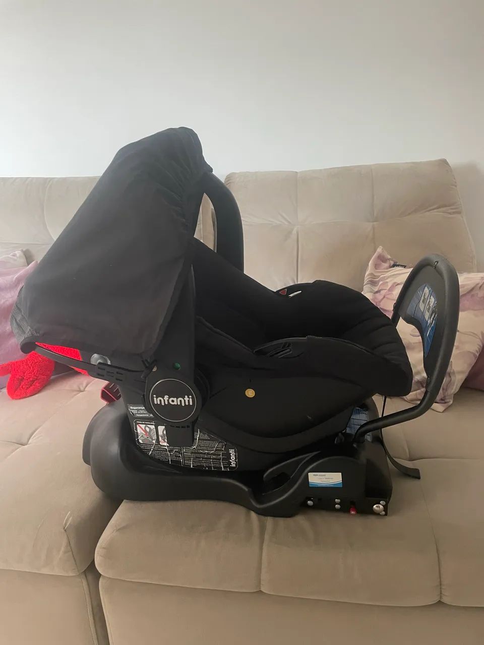 Bebê conforto mais base/suporte para carro