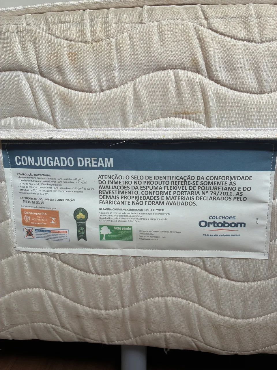 Cama casal com box Ortobom - Foto 3