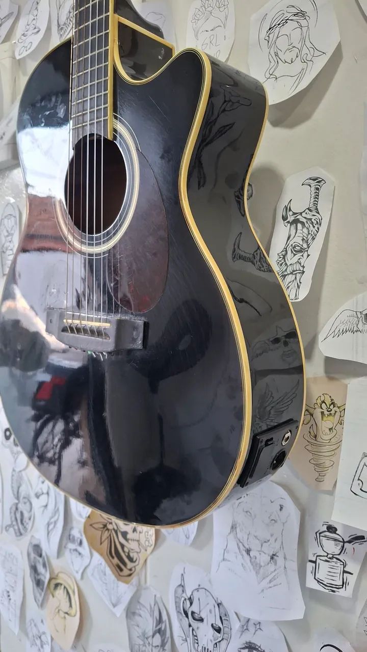 Violão elétrico  - Foto 4