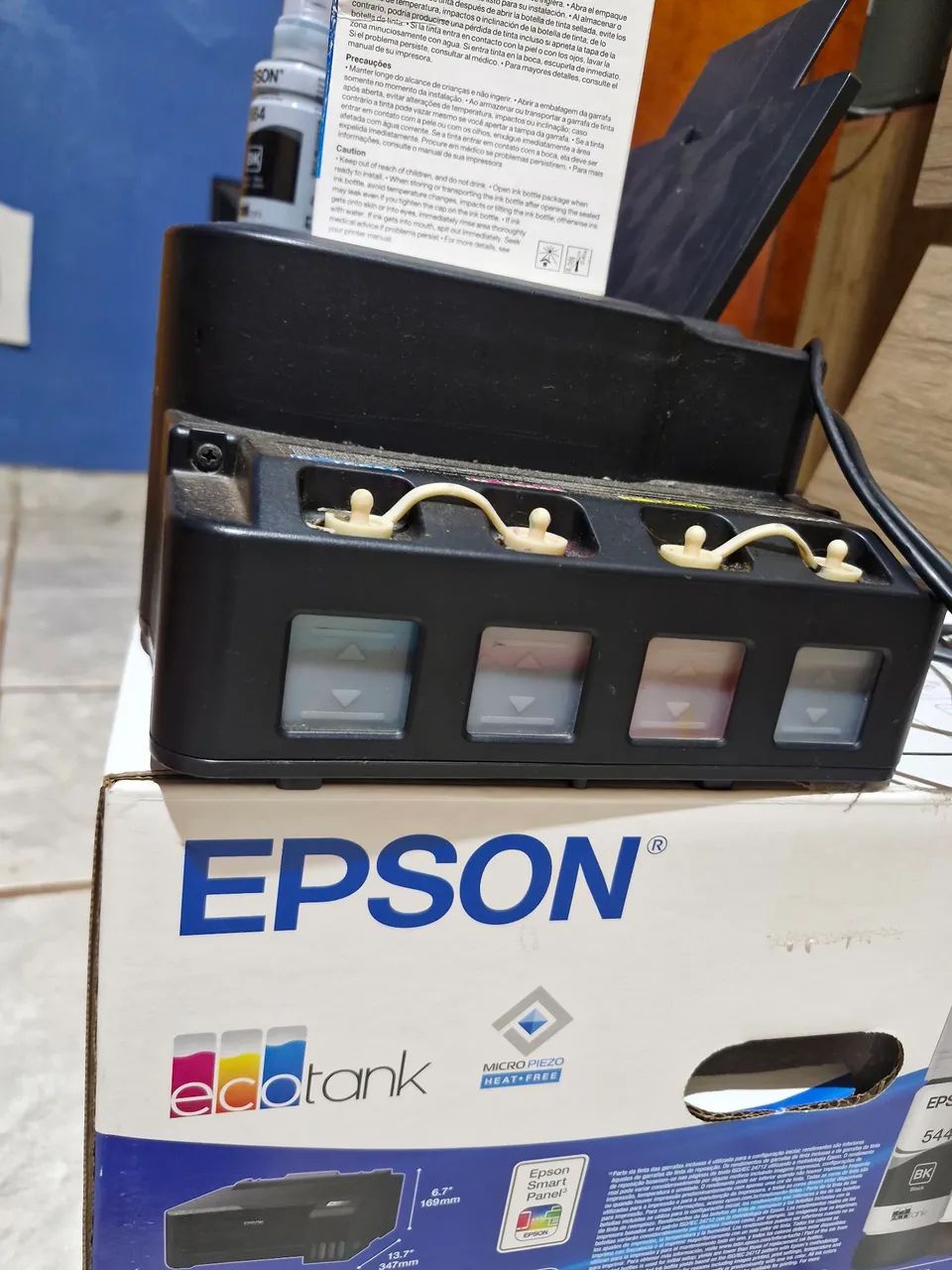 IMPRESSORA EPSON L120 + TINTAS - Foto 2