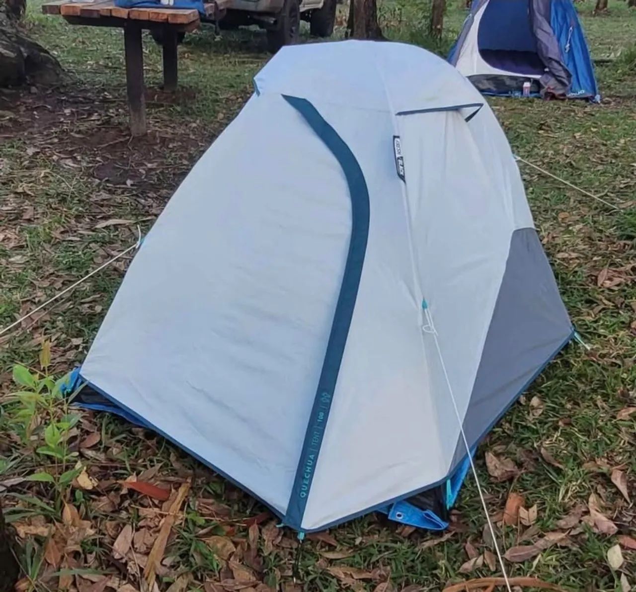 Barraca Quechua Flesh Black camping 2 lugares  - Foto 4