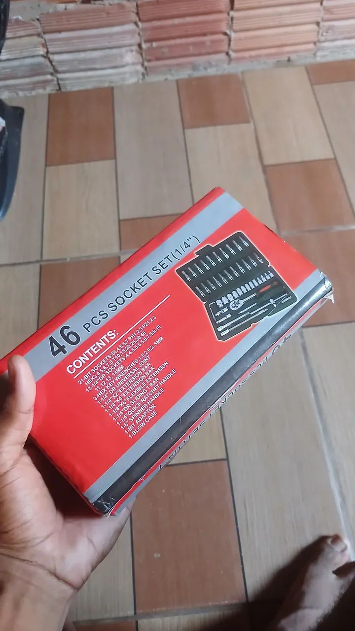 Kit 46 pcs socket set (1/4) - Foto 2