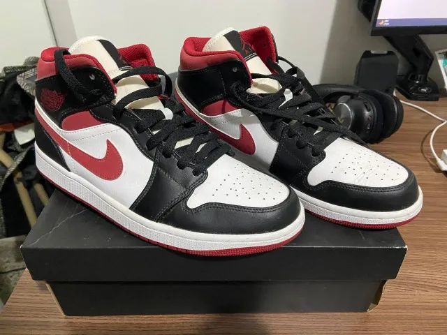 Air Jordan 1 Mid nº 42 - Original com NF - Foto 2