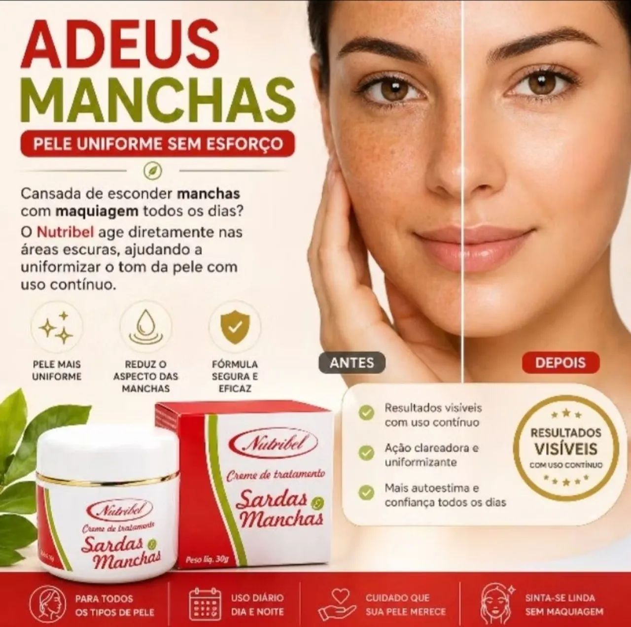 Creme de Tratamento Facial 