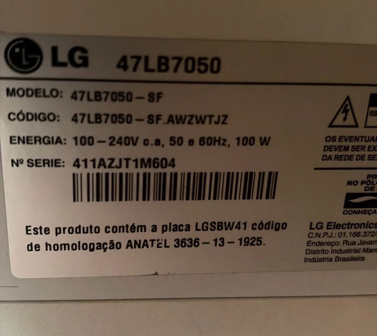 TV LED 47 LG SMART - Foto 5