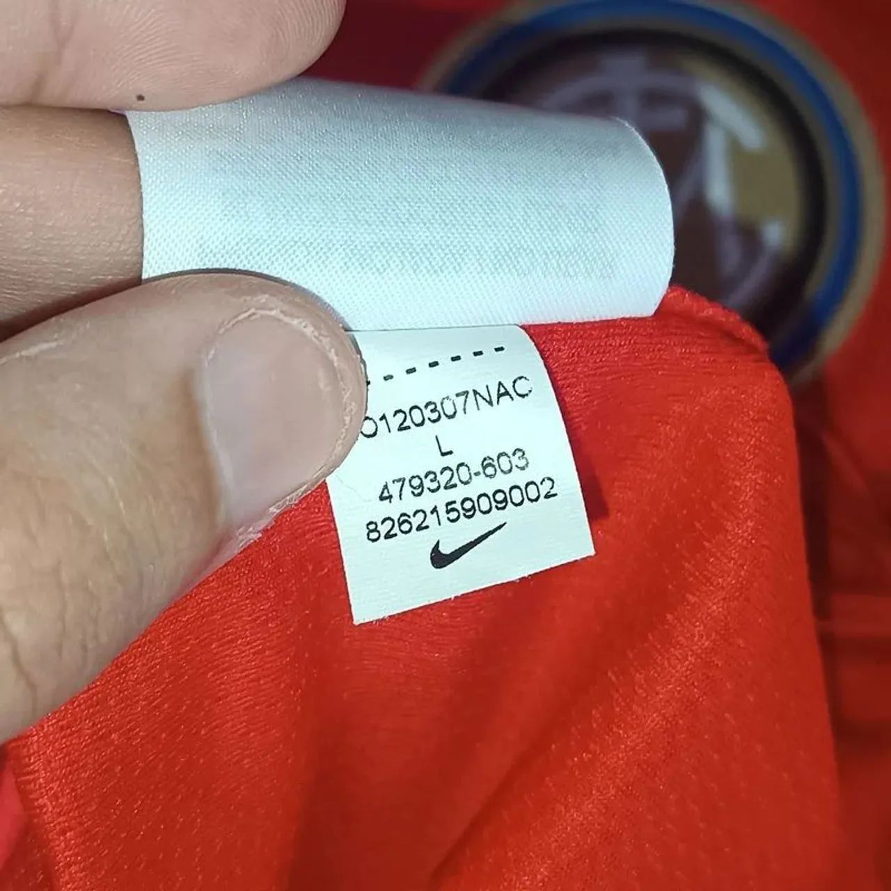 Camisa Original 2012 Vermelha Inter Milão Nike 2013 Internazionale - Foto 2