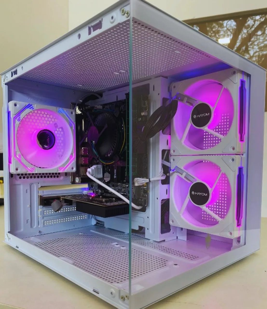 Pc Gamer Branco Intel core I7 3770 16gb ram ssd 480gb GT 730 4GB- Loja física - Foto 2