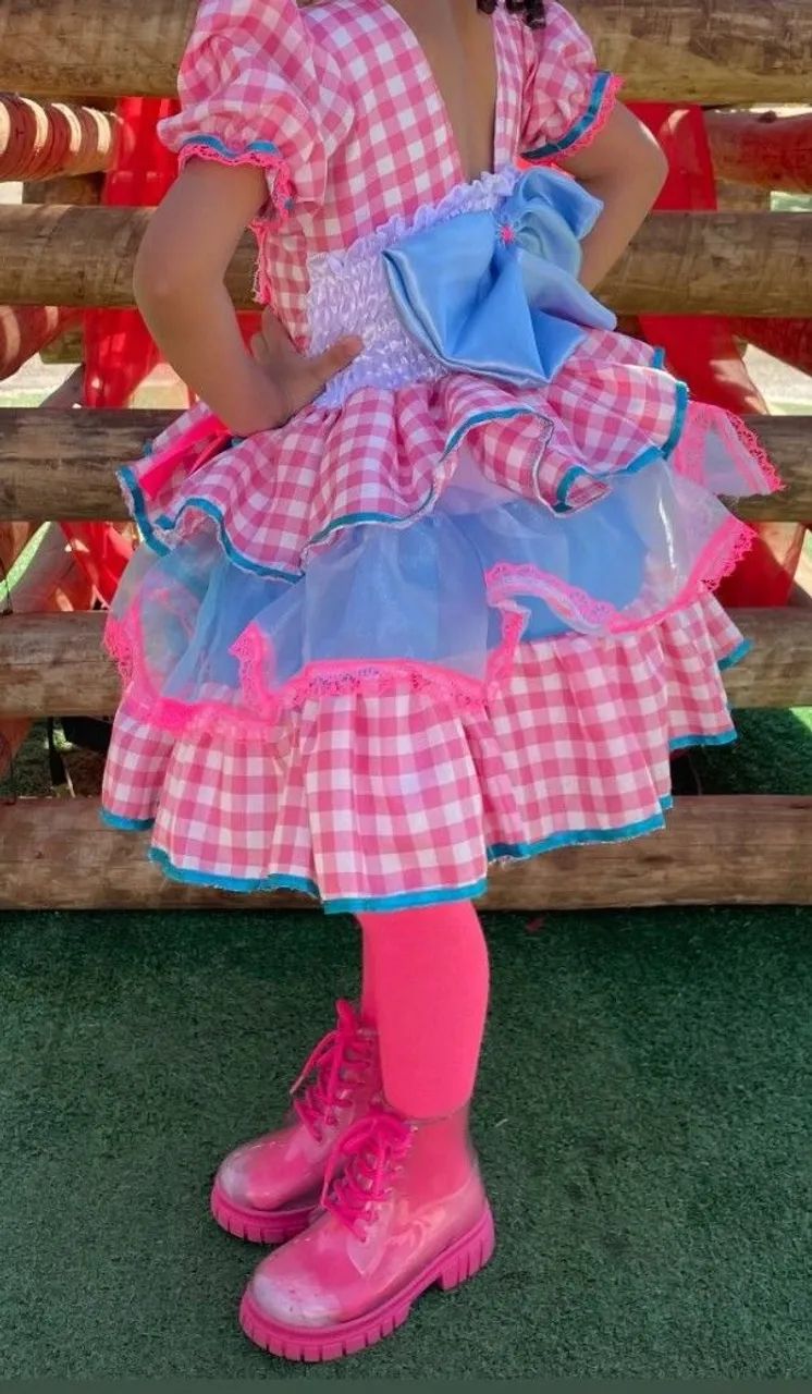 Vestido junino infantil  - Foto 2