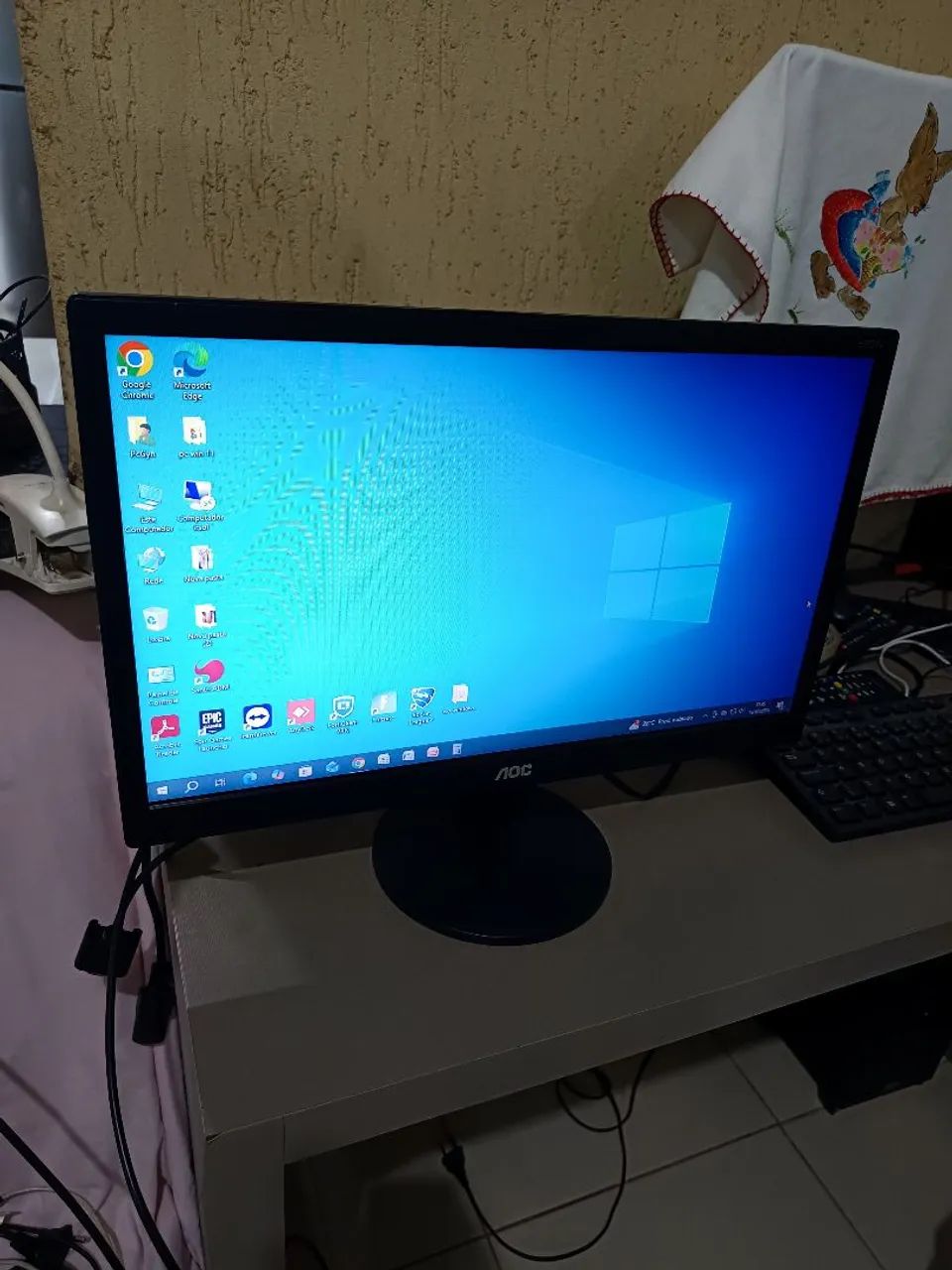 Monitor AOC de 19 polegadas hdmi - Foto 2