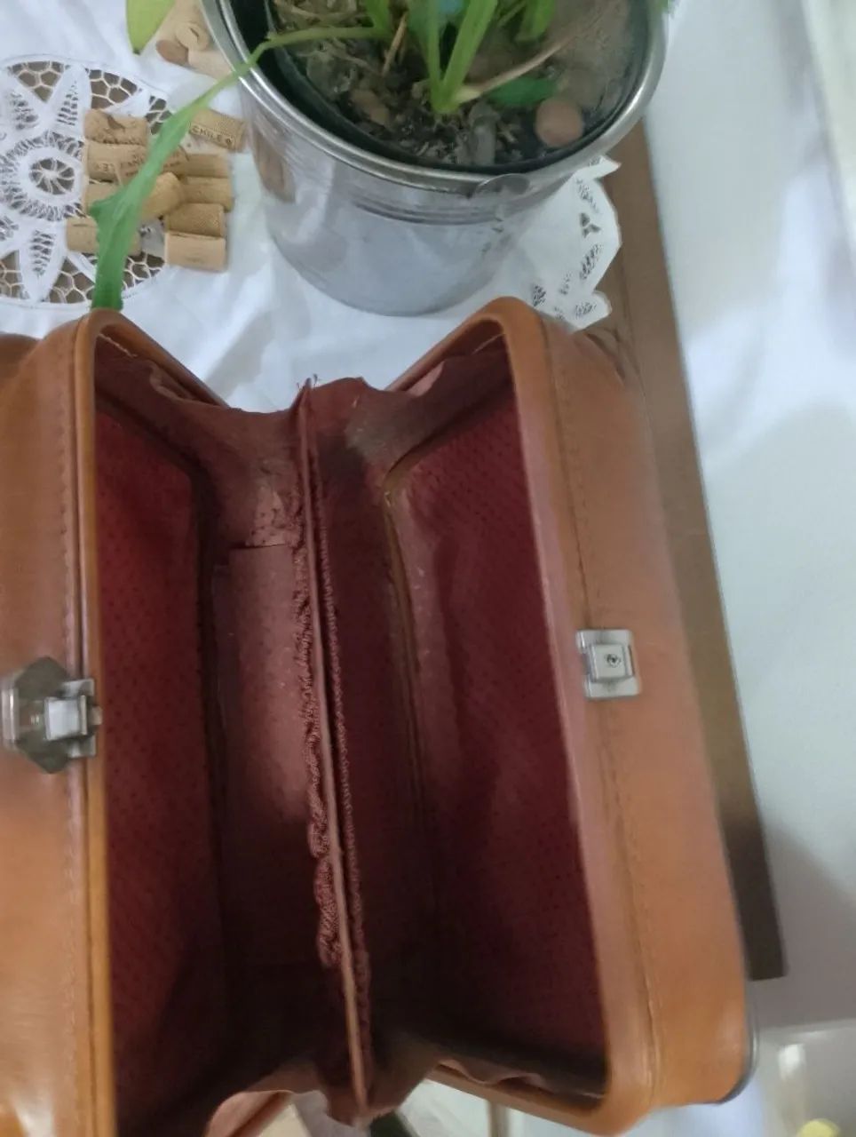 Maleta de couro legítimo  - Foto 4
