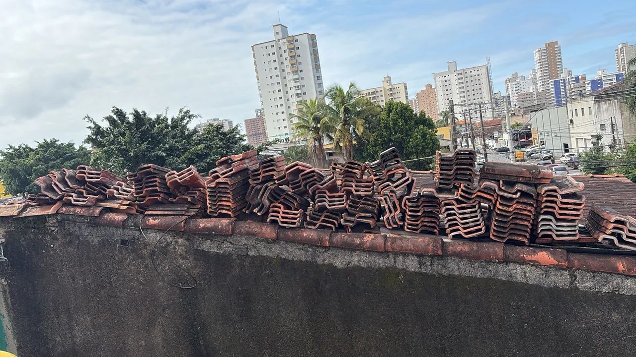 Telhas para doação 