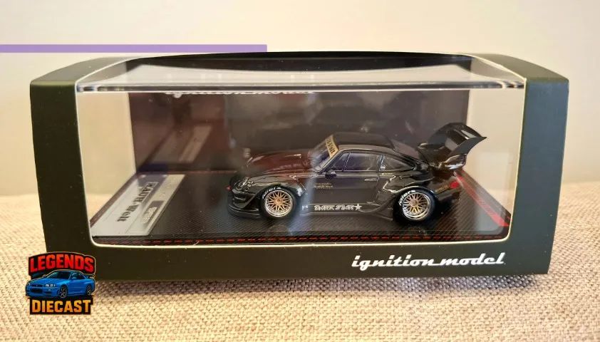 Ignition Model Porsche RWB 993 Dark Star 1:64 - Lançamento 2026