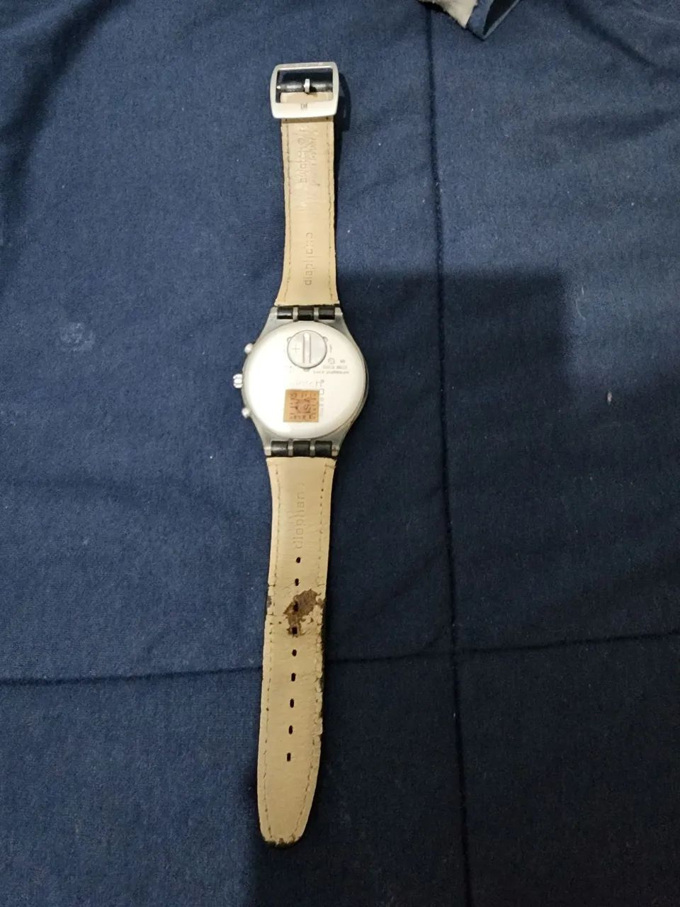 Relógio cronógrafo Swatch Irony Diaphane Chrono "Firestorm" - Foto 4