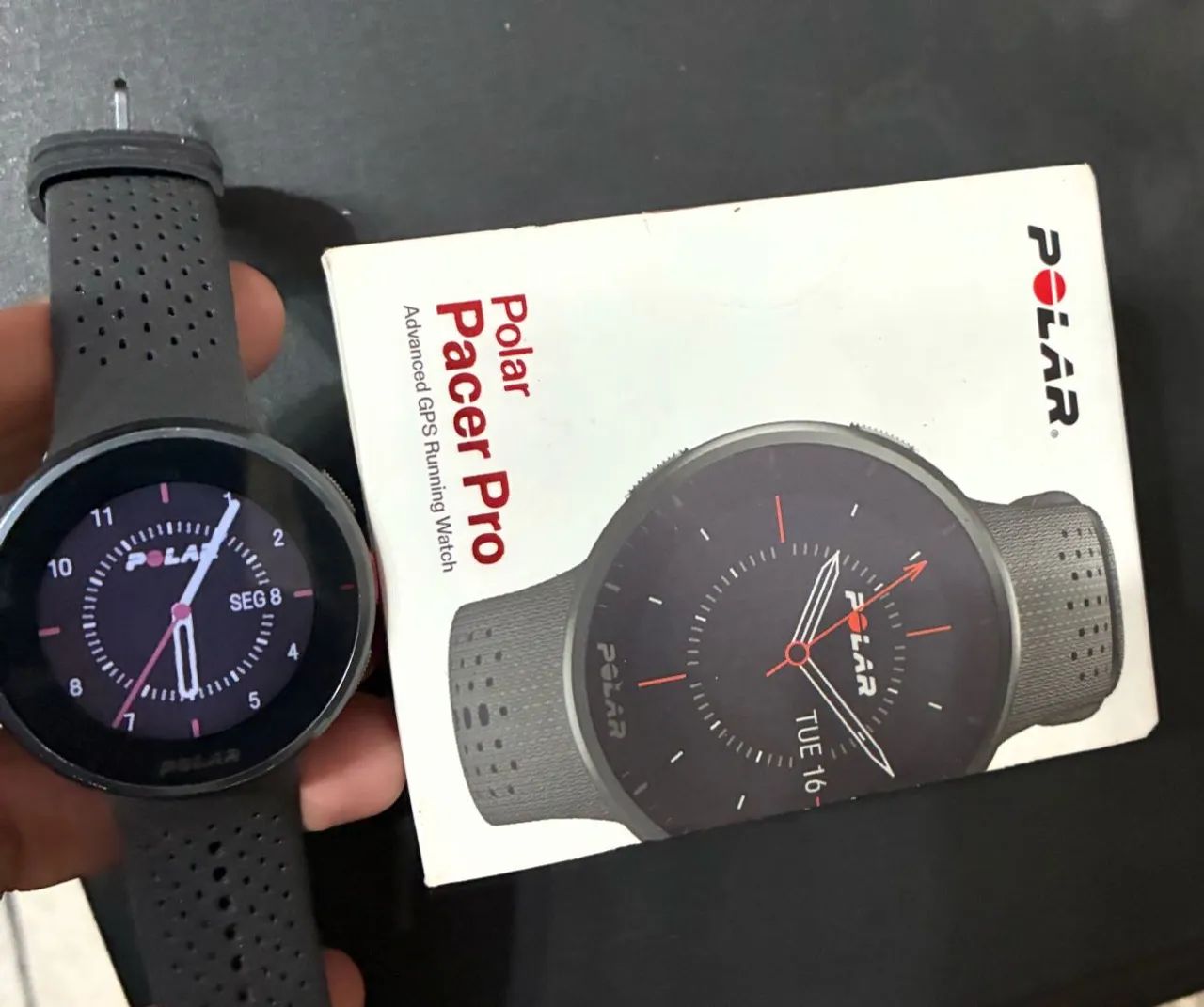 Relógio polar pacer pro