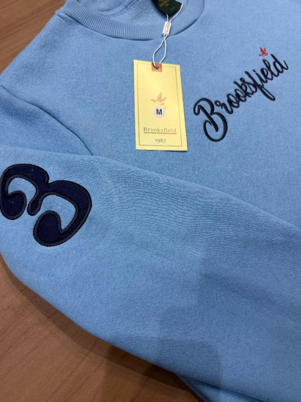 BLUSA MOLETOM GOLA CARECA Brooks  - Foto 4