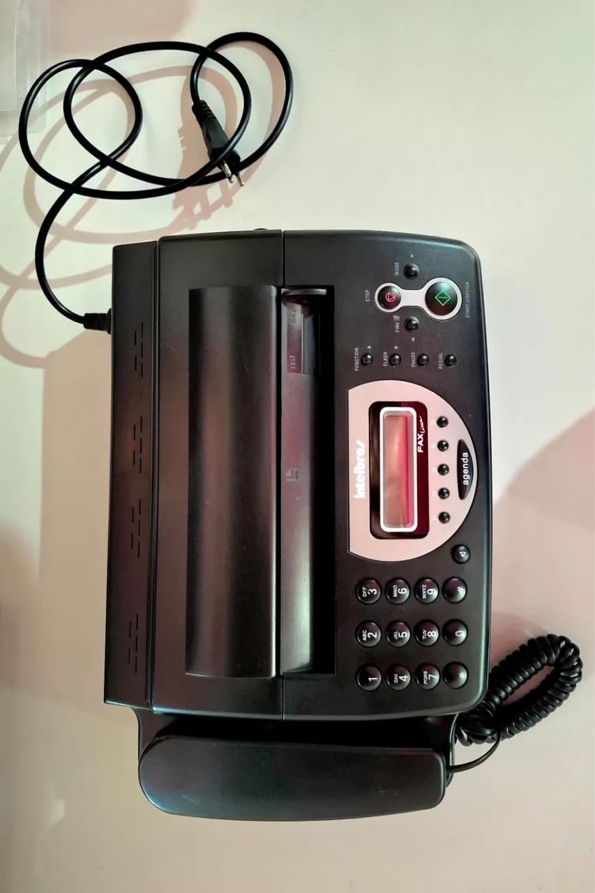Fax Intelbras F312/BRB Linea Grafite com Telefone  - Foto 4