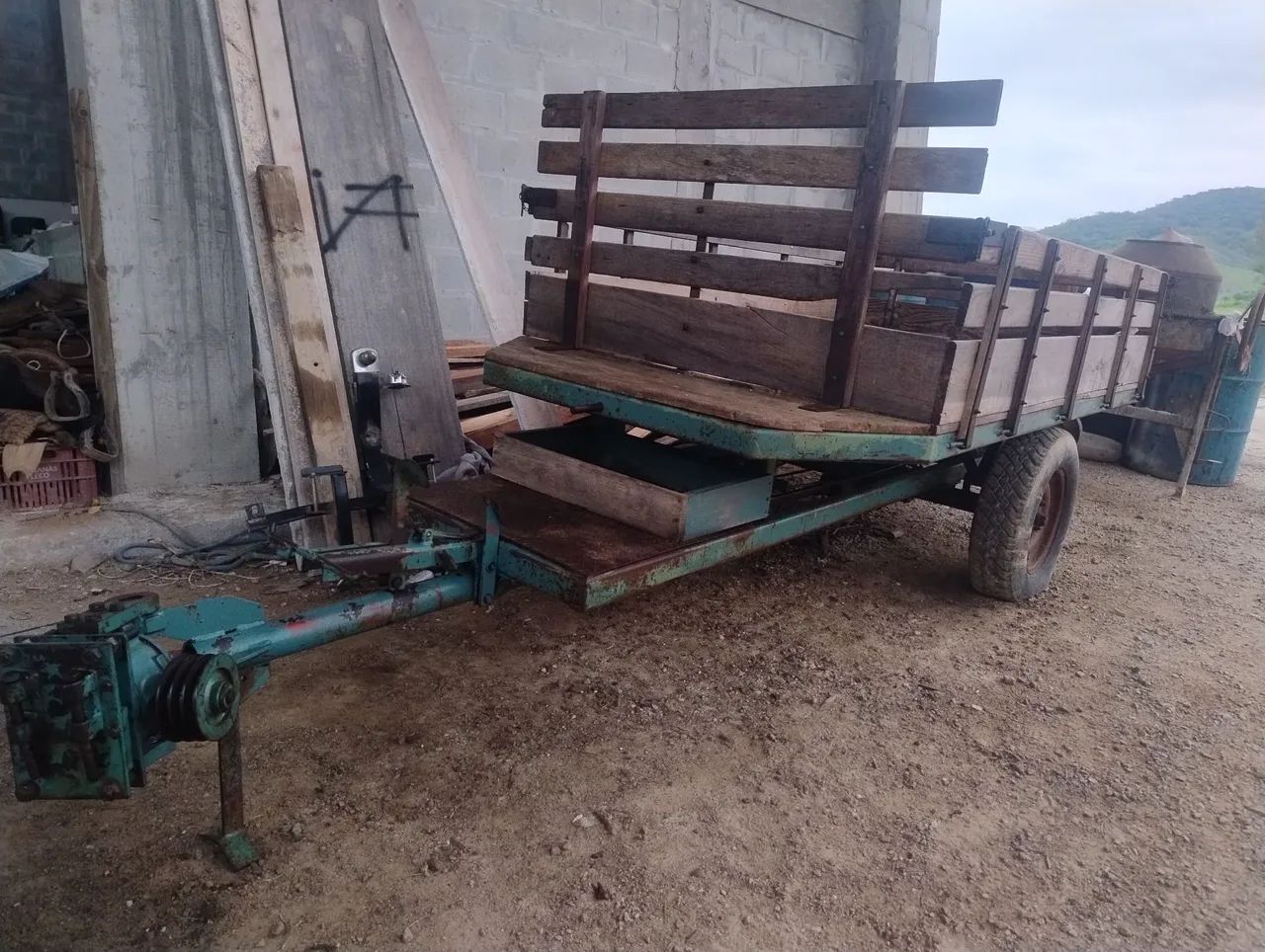 Carreta traçada para Tobata 