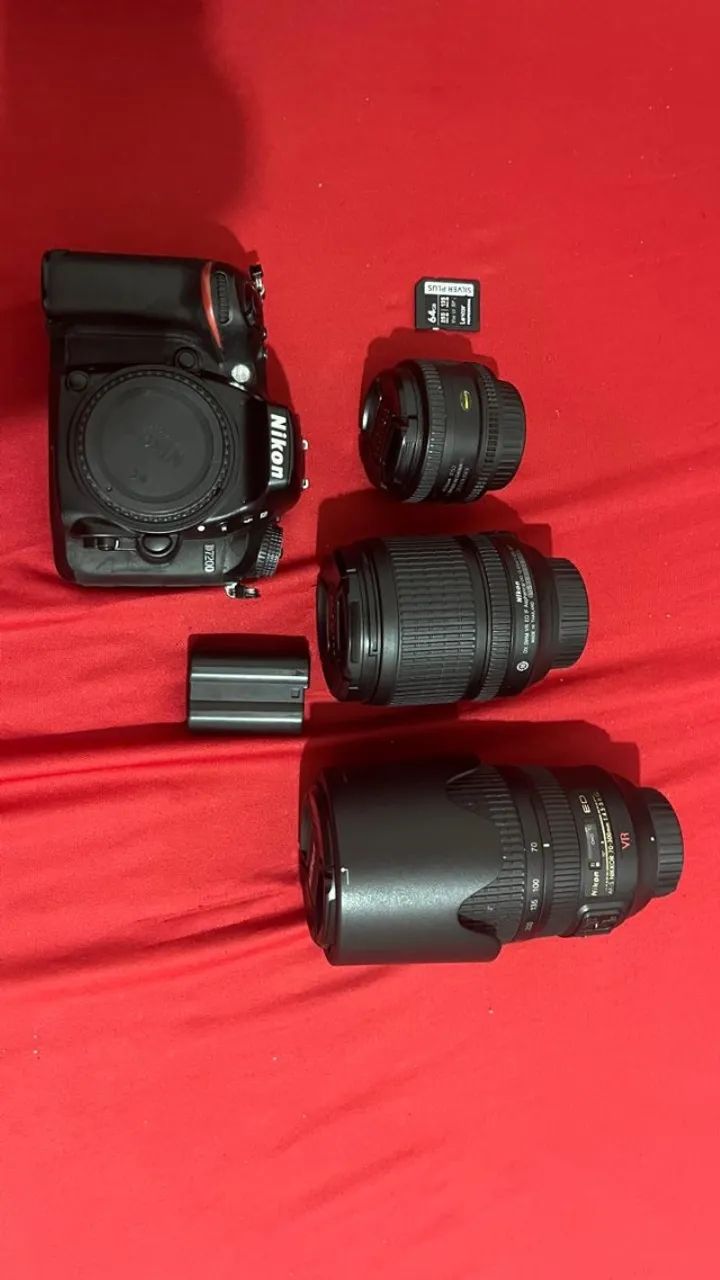 Kit completo Nikon D7200 com Lentes - Foto 2