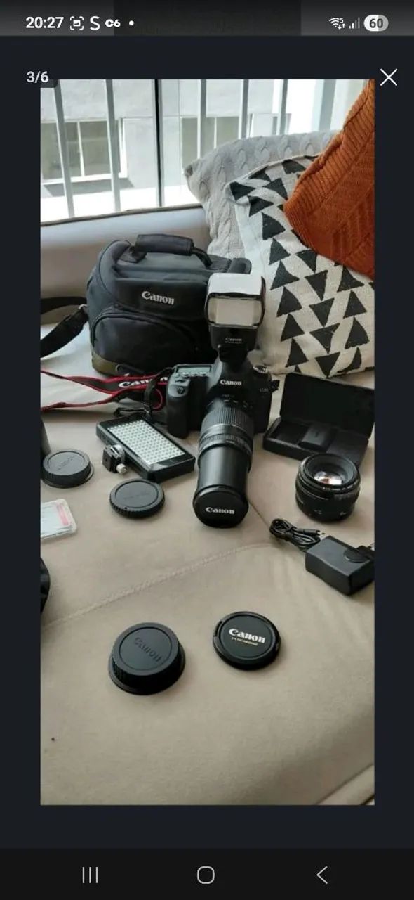 Câmera profissional canon - Foto 4
