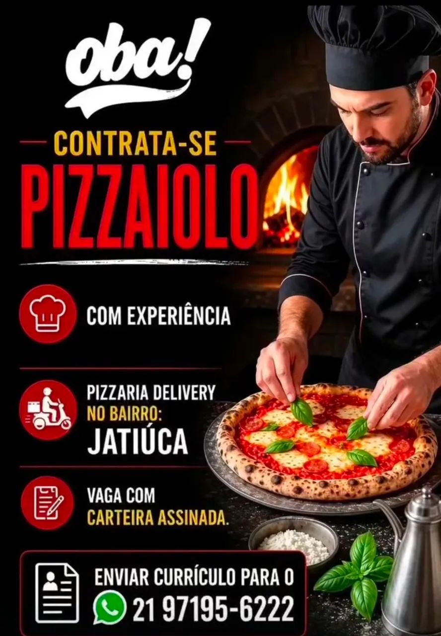 VAGA PIZZAIOLO(A)