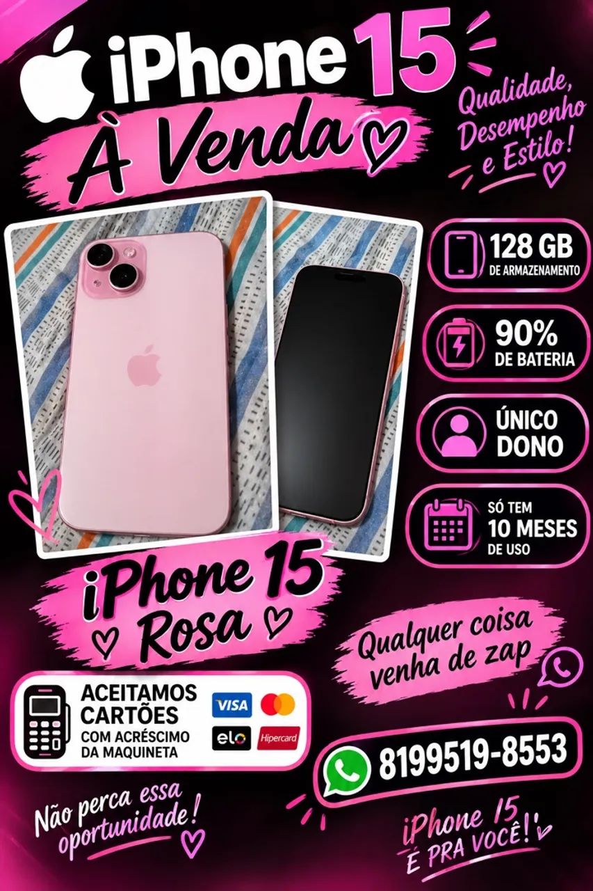 Celular IPhone 15 