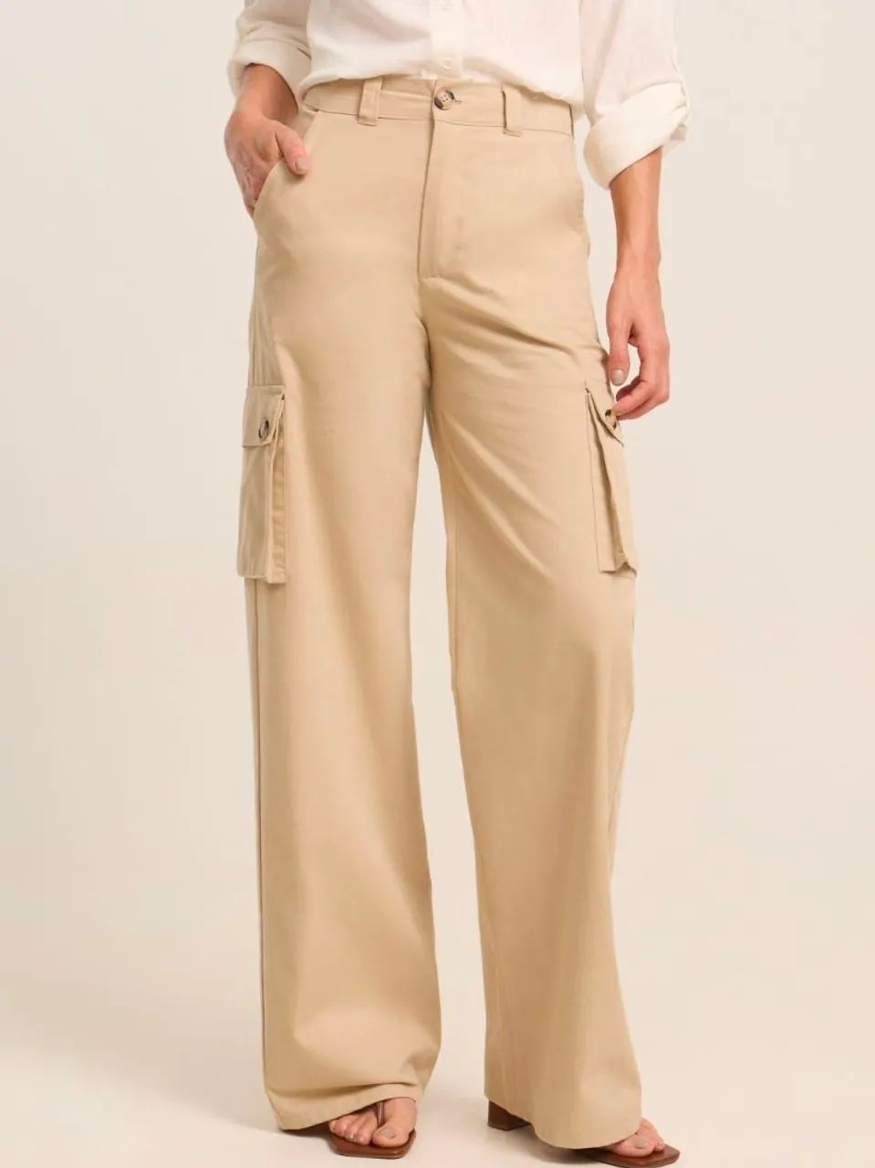 Calça cargo feminina (Tamanho 40)