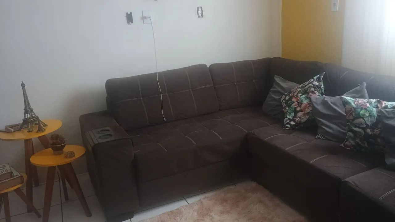 Sofá modulado com almofadas acompada - Foto 4