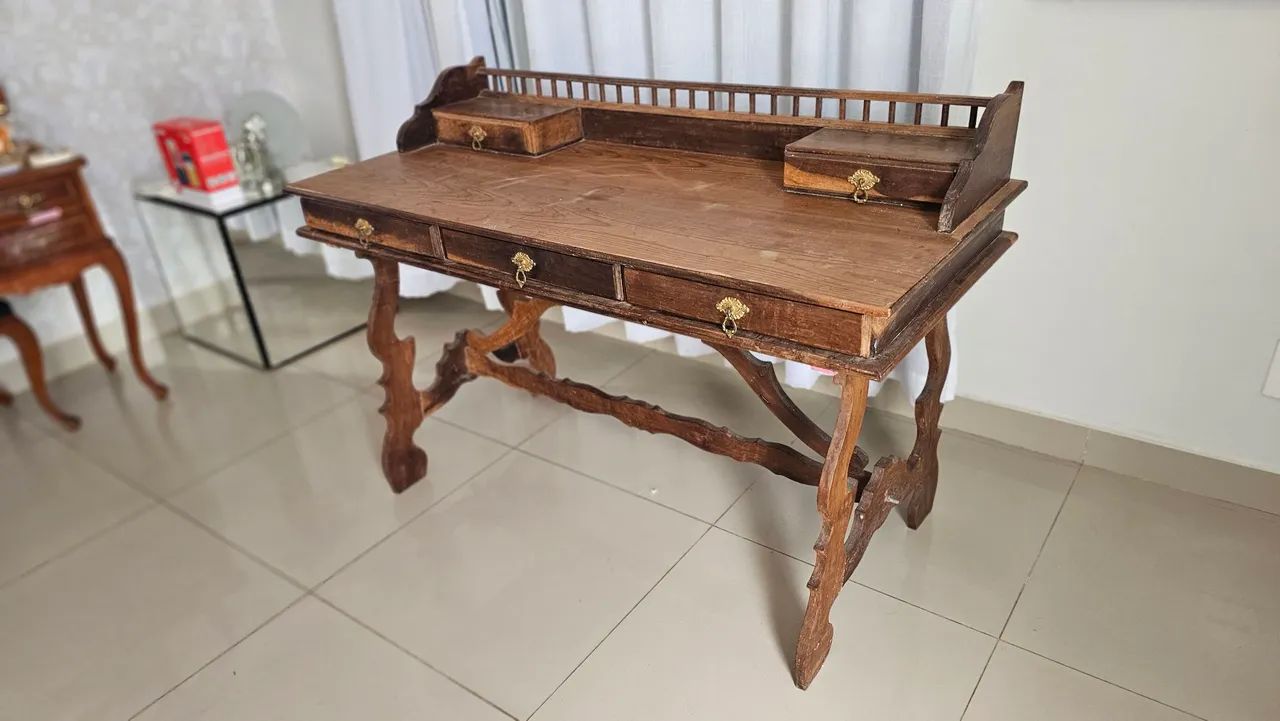 Escrivaninha colonial portuguesa século 19 - Foto 2