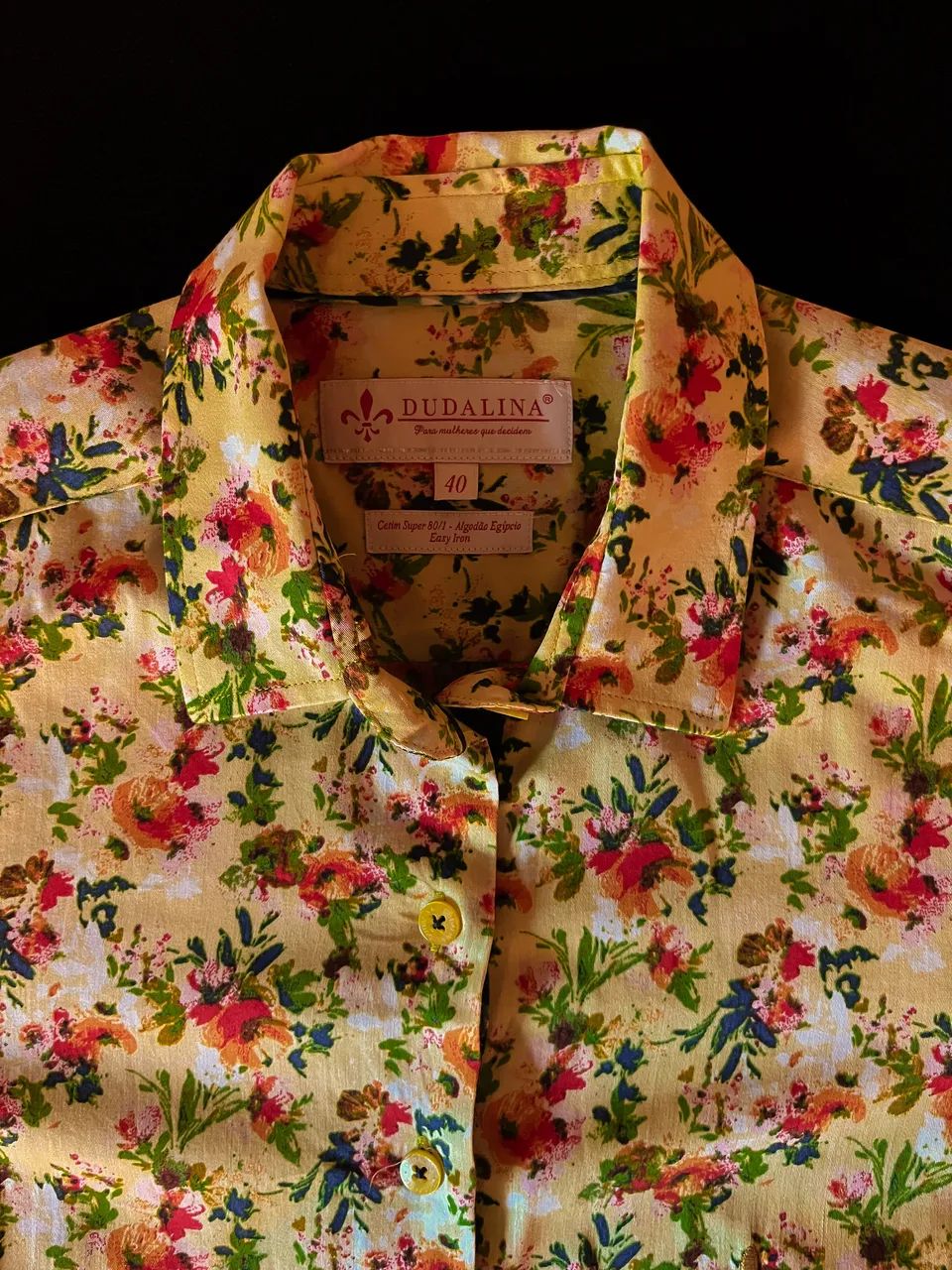 Camisa Dudalina Floral - Foto 3