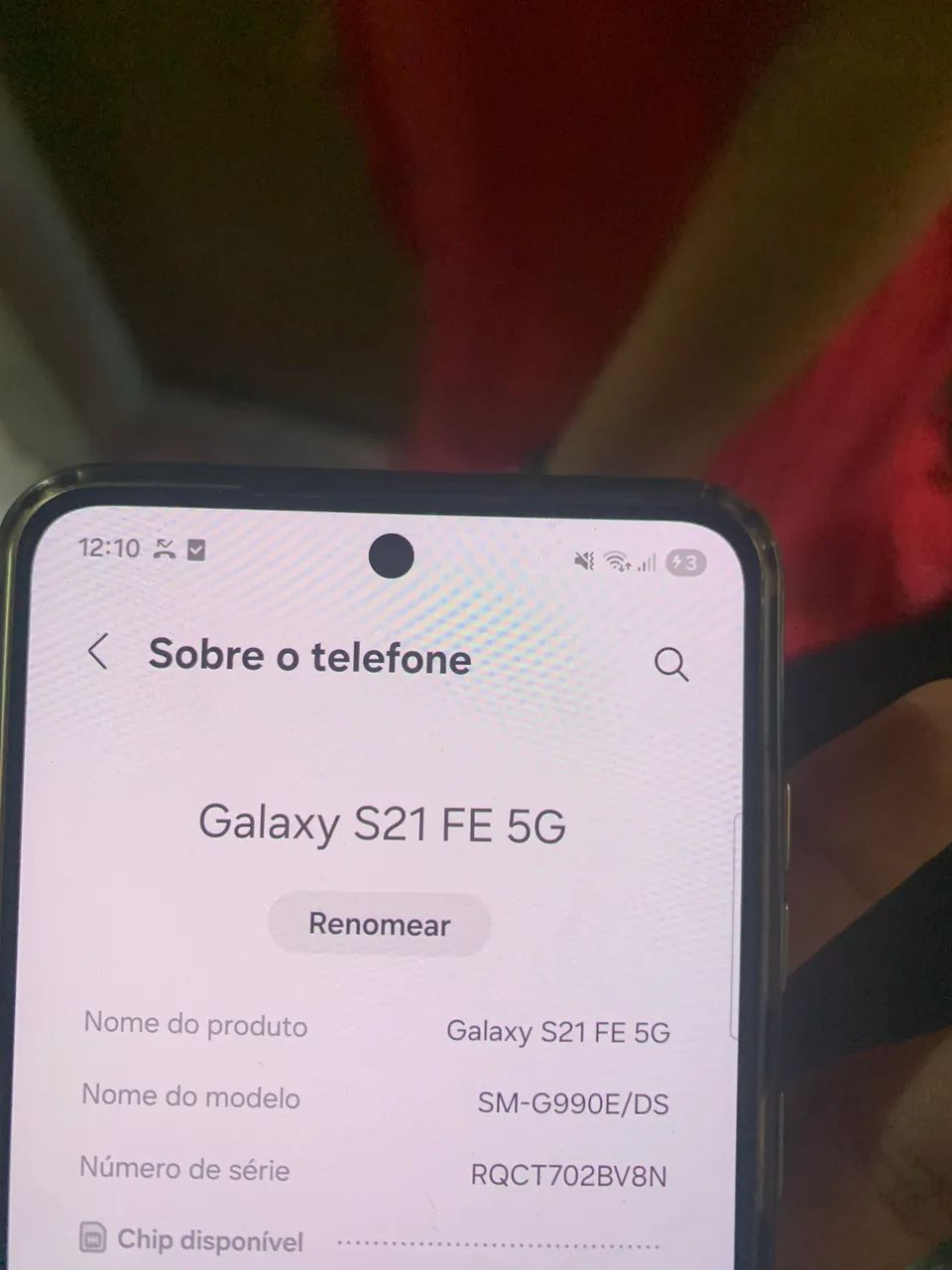 Celular iphone S21 Fe usado - Foto 4