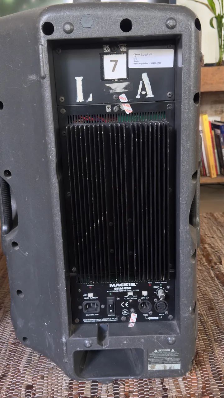 Caixa Mackie SRM 350 v1 - Foto 4