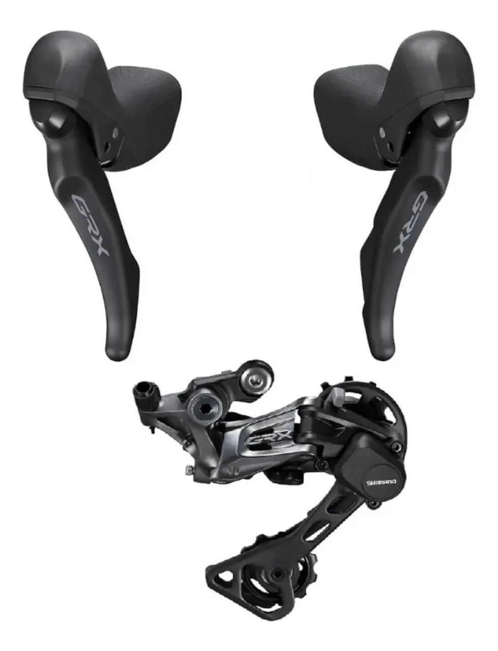 Grupo Shimano GRX RX600 1X11 STI RX600 + Pinças RX400 Freio +
