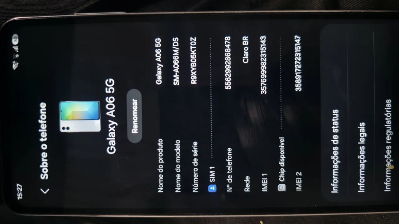 Vendo galaxy a06 5g.