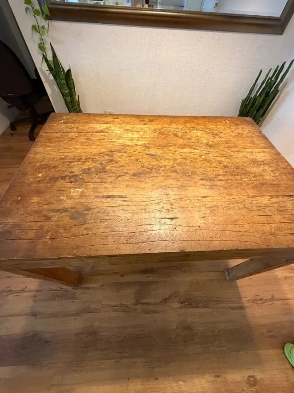 Mesa de jantar - madeira de demolição  - Foto 3