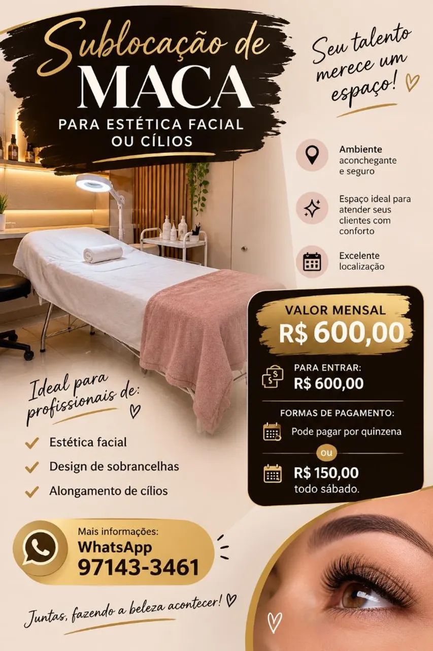Sublocação/Aluguel de maca - Foto 2