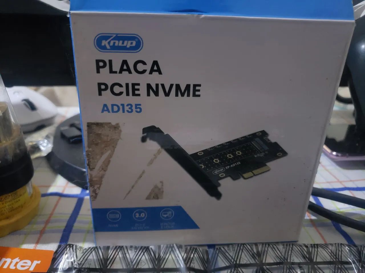Adaptador PCIE para NVME