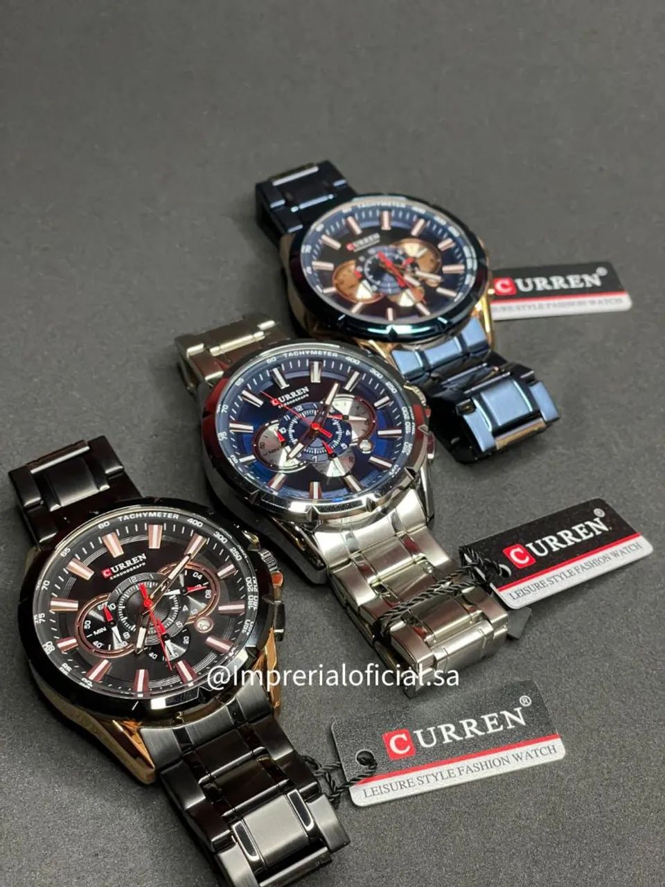 Relógio Masculino Curren 8363 - TODO FUNCIONAL - Foto 2