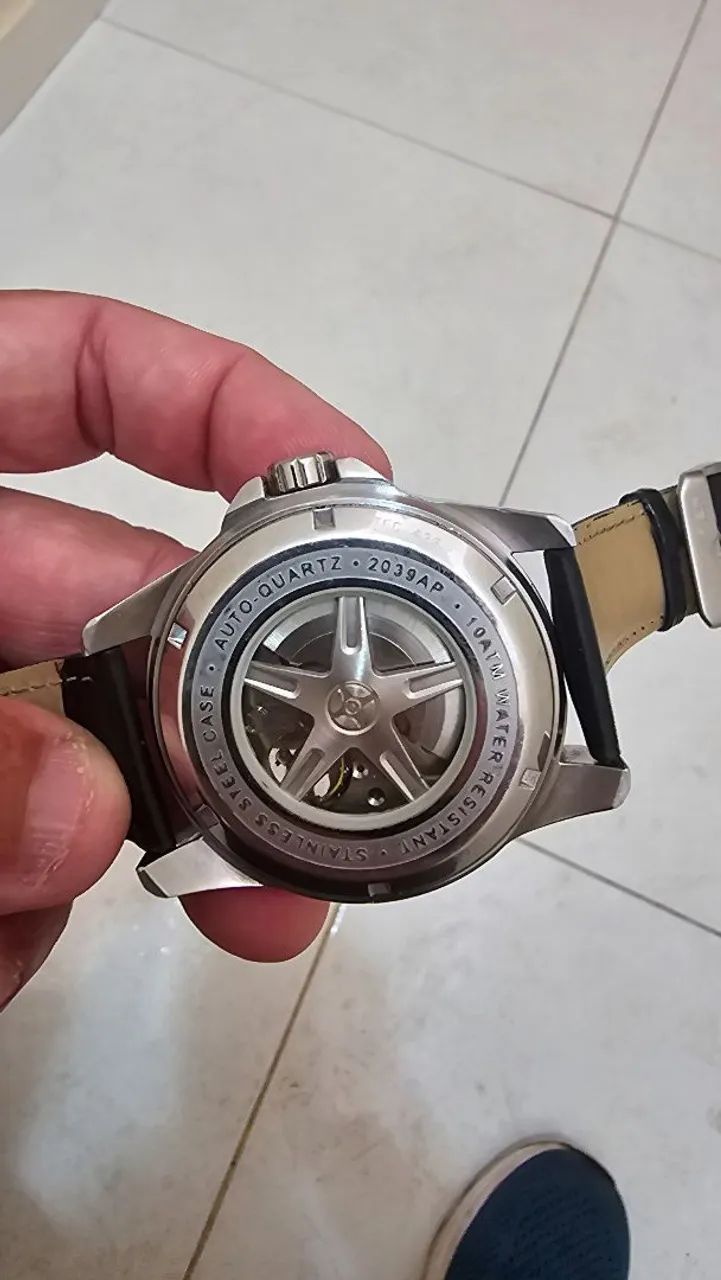 Relógio Technos Automático 2039AP Estilo Automotivo - Foto 2