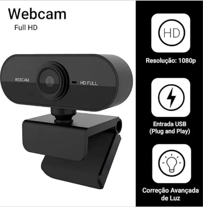 Webcam Full HD 1080P com Microfone - Foto 2