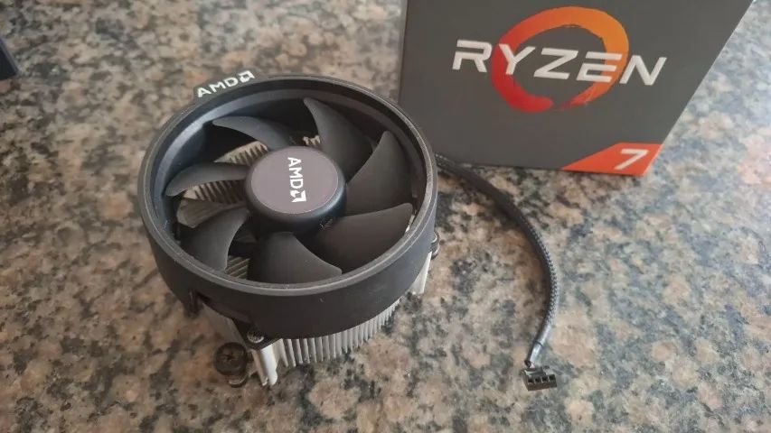 Ryzen 7 2700 4.1GHz, 16 threads + Cooler Box original (Até 10x sem
