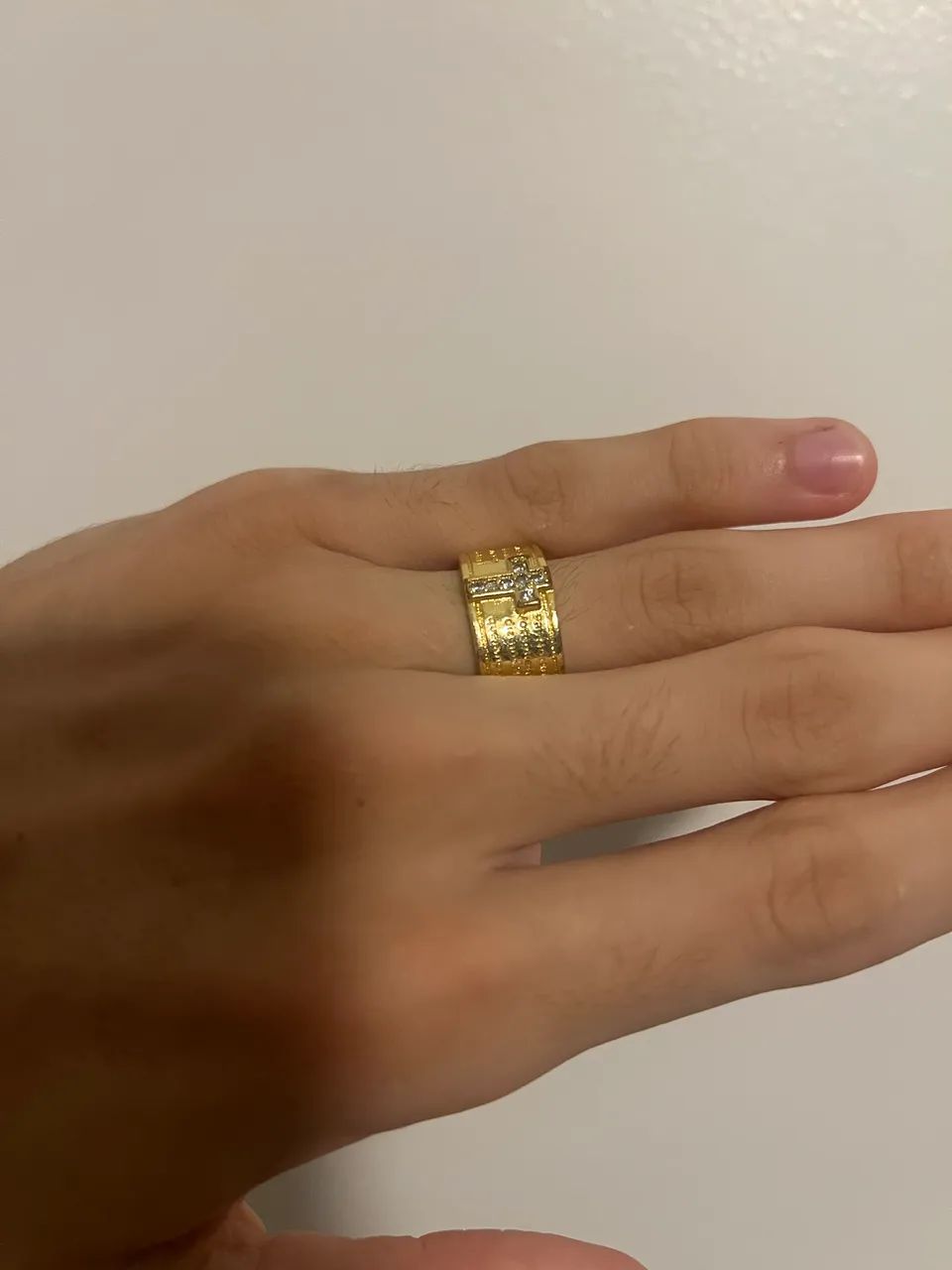 Anel e pulseira banhados a ouro - Foto 2