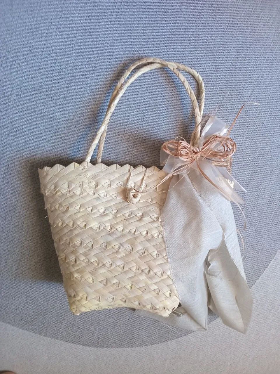 Bolsa de Palha Feminina 