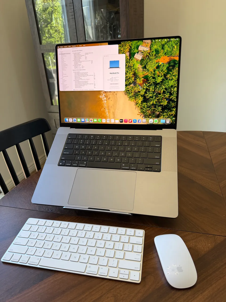 MacBook Pro 14 M1 Pro 16GB 512GB Bateria 100% + Kit Apple
