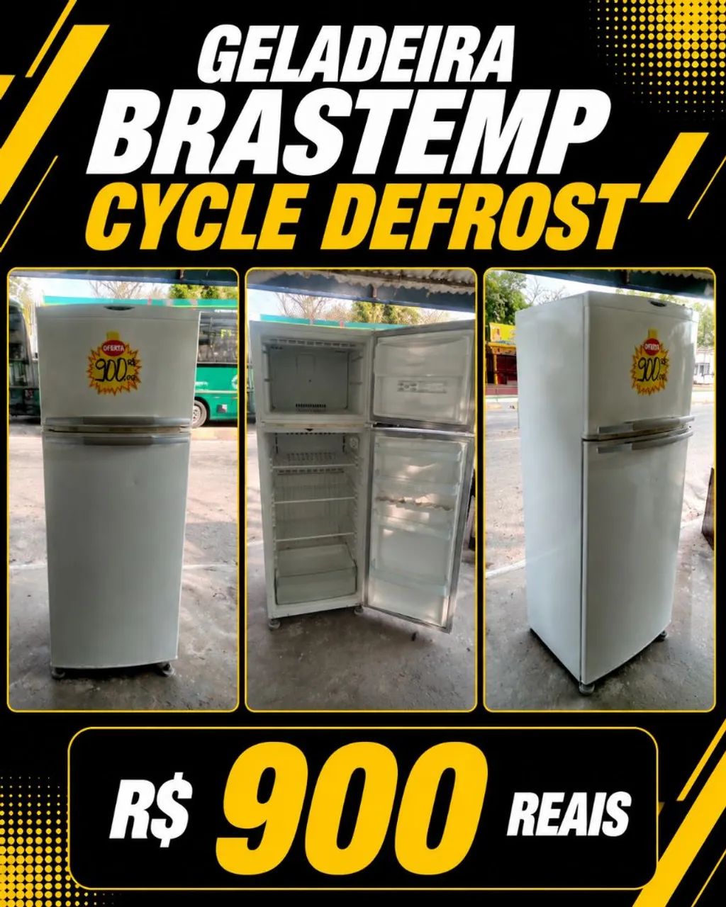 GELADEIRA BRASTEMP 