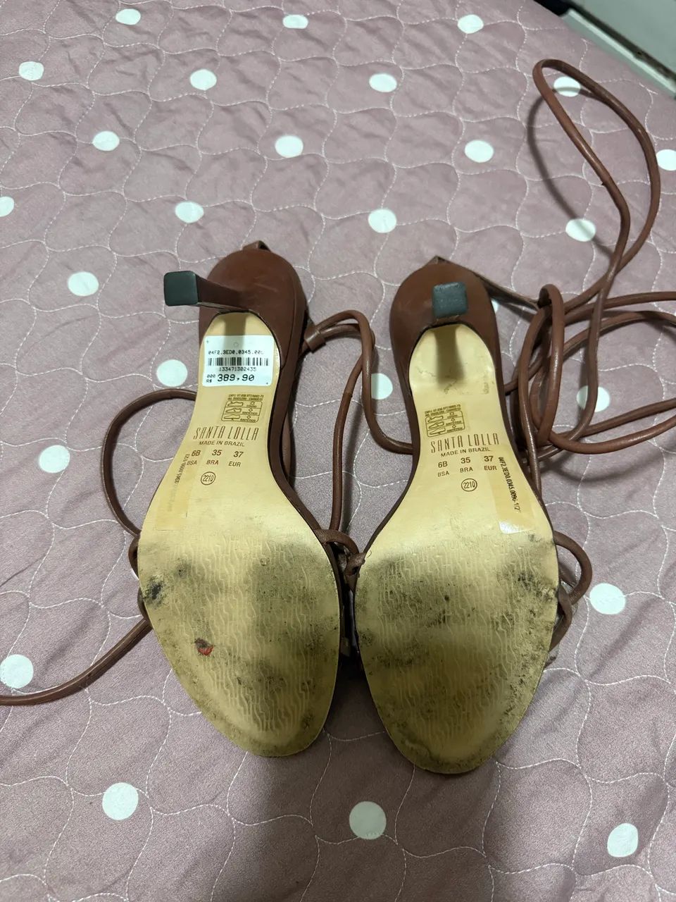 Sandalha Santa Lola semi nova 35 - Foto 2