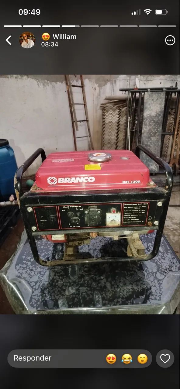Gerador Branco B4t 1300