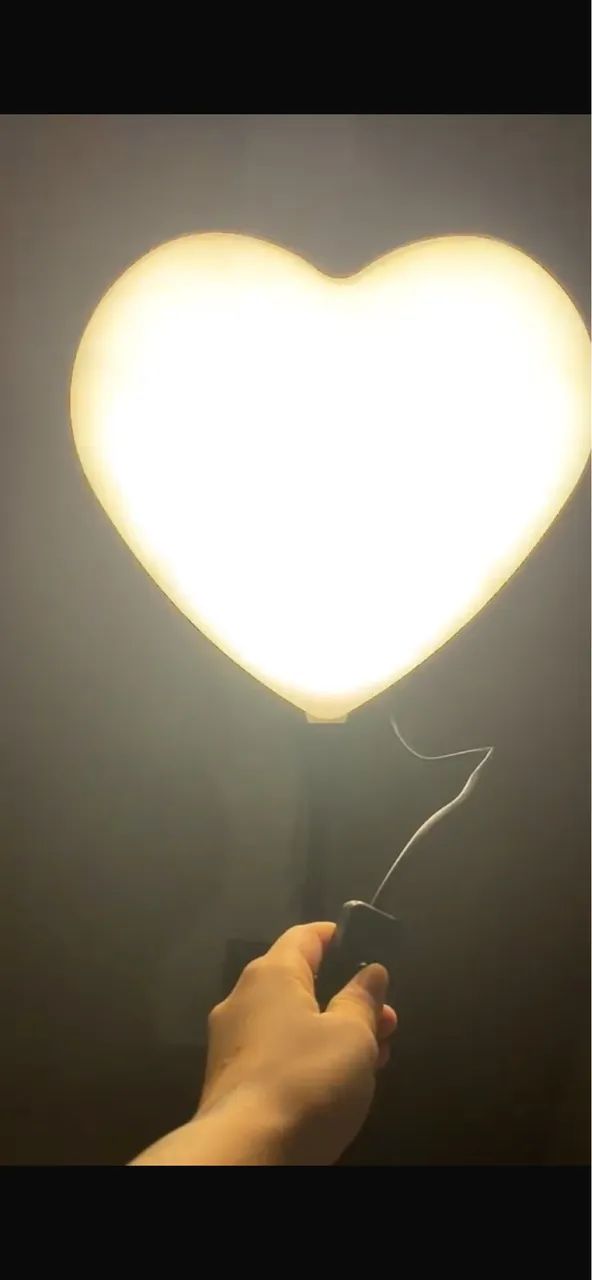 Ring light de coraç ão  - Foto 2